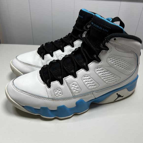 Size 9.5 - Air Jordan 9 Retro 2024 Powder Blue - Picture 1 of 8